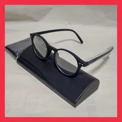 ブルーライトカット メガネ 丸い 超軽量 度なし UVカット 透明レンズ