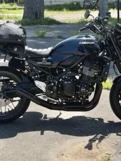Z900RS ショート管 黒/ブラック『ハラシタ』カフェCAFE - メルカリ