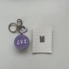BTS SOWOOZOO 音声キーホルダー ＆ピンバッジ セット