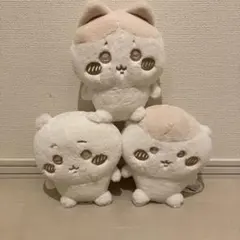 ちいかわ ぬいぱれっと ミルクいろ ぬいぐるみ 3体セット！ ①
