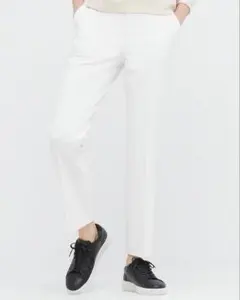 ユニクロ スマートアンクルパンツ2WAYストレッチ スリムテーパード 丈長め S