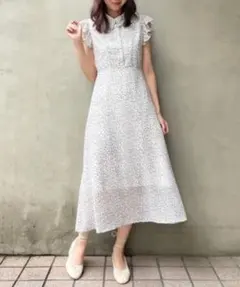 MAJESTIC LEGON 上品プチフリルワンピース