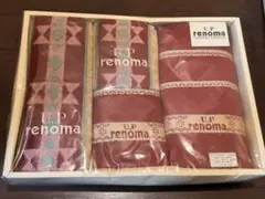 renoma タオル4枚入セット　フェイスタオル×2＆ウォッシュタオル×2