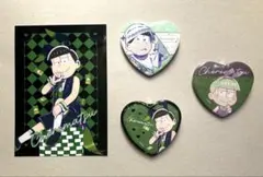 おそ松さん 十四松 ハート 缶バッジ 中華 おそ松さん 十四松 れとぽぷ ハート型缶バッジ - メルカリ