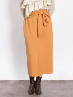 あ*ツ様 ⭐︎ヤマダヤ⭐︎FENNEL ウエストリボンタイトスカート