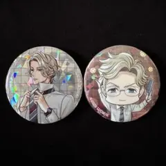 ブラコン スイパラ 右京 D賞 ホロ缶バッジ 2個セット くじ