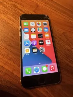 iPhone6s 16GB　スペースグレイ　画面割れ　SIMロック解除済み