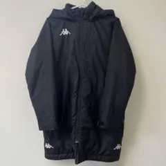 kappa ハーフベンチコート　ベンチコート　黒　160