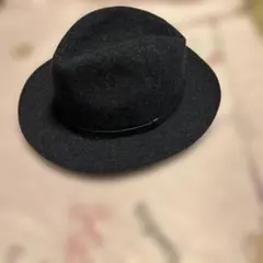 COMME CA ISM ダークグレー ウールハット 57.5cm