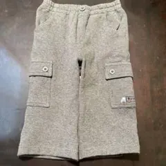 ファミリア　グレー カーゴパンツ　110