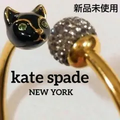 ケイト・スペード 黒猫 ブレスレット ゴールドのサムネイル