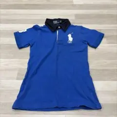 Polo by Ralph Lauren ブルーポロシャツ Lサイズ