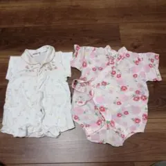 CROISSANCE BEBE じんべい ロンパース 70サイズ