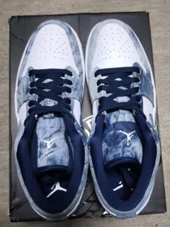 【新品】29cm ナイキ エアジョーダン1 ロー ウォッシュドデニム SE