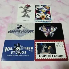 Disney 100周年記念カードセット ミニーマウス オズワルド レディ