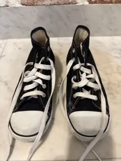 Converse ブラック ハイカットスニーカー
