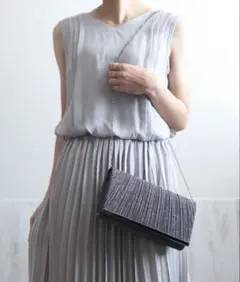 【美品】シャイニーレイオケージョンクラッチバッグ