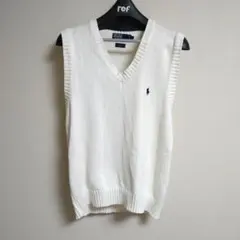 ポロラルフローレン ベスト L 90s 香港製 Polo RalphLauren