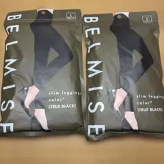 BELMISE slim leggings color＋ ブラック Lサイズのサムネイル
