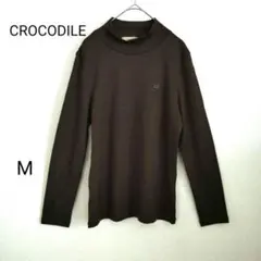 ◆ CROCODILE ウール100% ニット M ブラウン クロコダイルのサムネイル