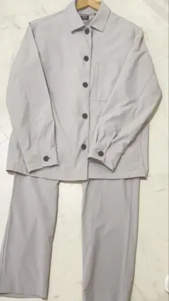 ユニクロ UNIQLO セオリー 感動シャツジャケット　イージーパンツ　セット