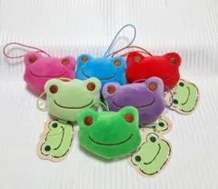 かえるのピクルス　もちもちフェイスマスコット 6種セット