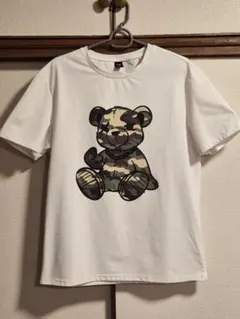 MANFINITY 迷彩クマ Tシャツ M