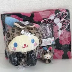 サンリオ　ギャルらび　毛布　BIG ぬいぐるみ　マスコット　ウサハナ