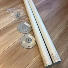 ADILS オディリス（ホワイト）IKEA DIY用デスク脚　2本