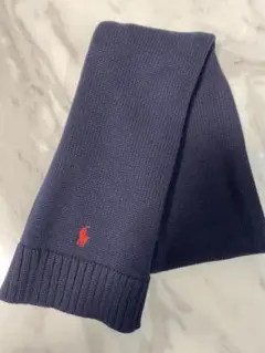 Polo Ralph Lauren ネイビー マフラー　ラルフローレン