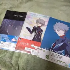 エヴァンゲリオン渚カヲルクリアファイルセット