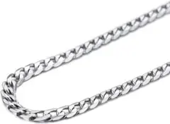 ⭐限定1点⭐喜平 ネックレス チェーン ステンレス 幅6mm 45cm