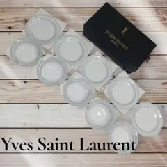 【未使用】イヴ・サンローラン YSL 食器セット 小皿＆ボウル 各5客 計10点