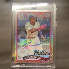 topps Johan Rojas Phillies RC サインカード