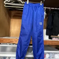 umbro ピステパンツ 青