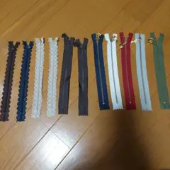 かわいいファスナー11本