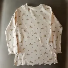 aosta花柄 Tシャツ コットン