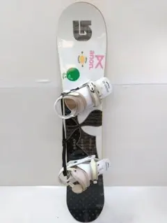 バートン TROOP 138 レディース スノーボード3点セット ビンMサイズ△