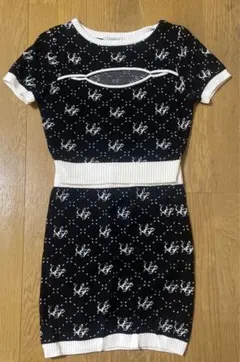 LIP SERVICE モノグラムセットアップ 黒