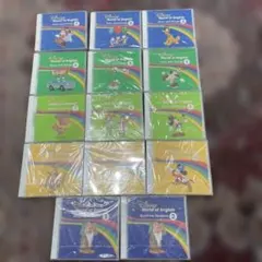 【14枚中12枚未開封】ディズニー英語システム CDメインプログラム 最新版