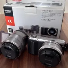 SONY NEX-C3 ミラーレス一眼 本体・ダブルレンズキット付