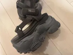 新品未使用YELLO GRAUWAL PLATFORM SANDALS