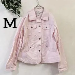 美品✨NorthStyle 【M】ピンク ジャケット 薄手 春物 桜色 可愛い
