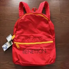 BENETTON 赤 リュック・バックパック