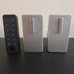 SwitchBot スイッチボット ロック シルバー2個＆指紋認証パッド セット