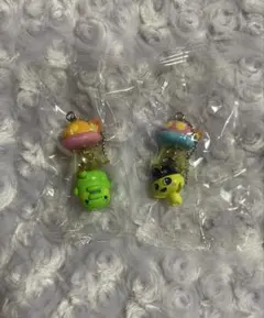 101. まめっち　くちぱっち UFO スイング　たまごっち　ガチャ　セット