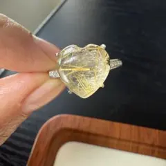 ルチルクォーツ リング