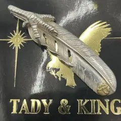 特大　タディ&キング　フェザー特大　爪 楽天市場】TADY&KING特大爪K18フェザーK18ロングホーンメタル