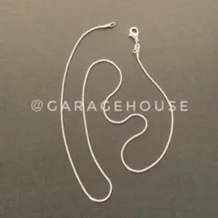 シルバー925 スネークチェーン 1mm幅 50cm SV925 ネックレス