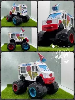新品　カーズモンスタートラックアイスクリーマーI-SCREAMERカーズミニカーのサムネイル
